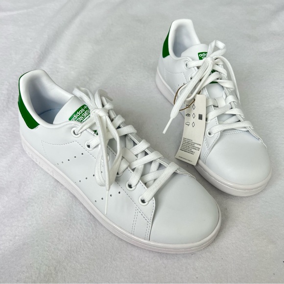 adidas Shoes - New Adidas Originals Stan Smith white green sneakers 6